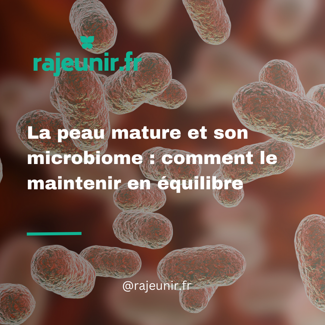 La peau mature et son microbiome : comment le maintenir en équilibre